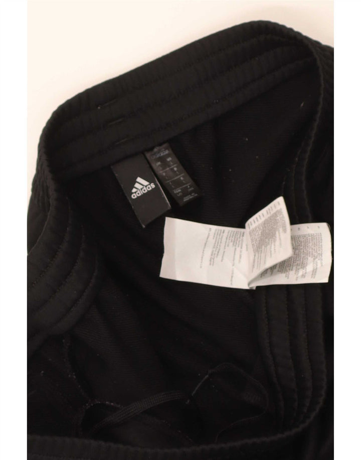 Męskie spodnie dresowe Adidas Aeroready, duże, czarne, poliestrowe