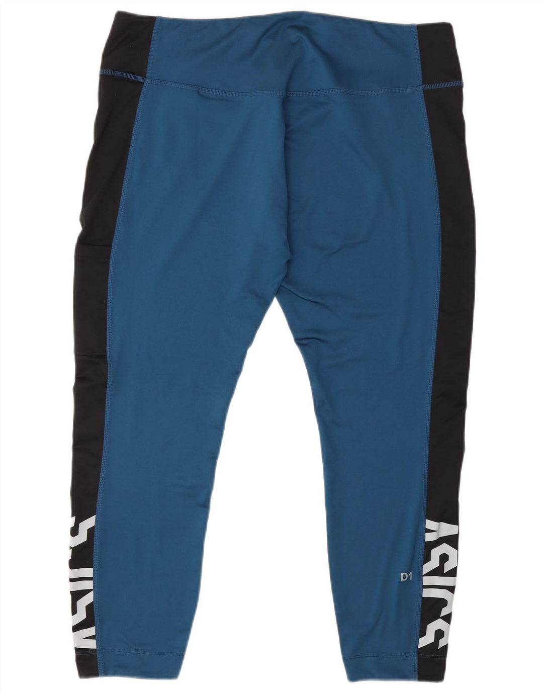 Damskie legginsy Asics UK 18 XL Niebieski poliester