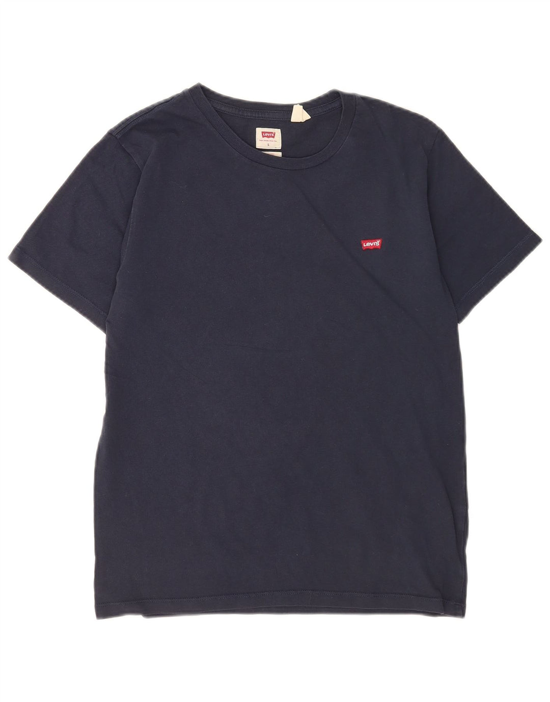 Męska standardowa koszulka Levi's Top, mała, granatowa, bawełniana