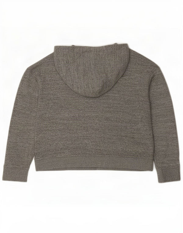 Damski sweter oversize Gap UK 14, średni szary, nakrapiany poliester