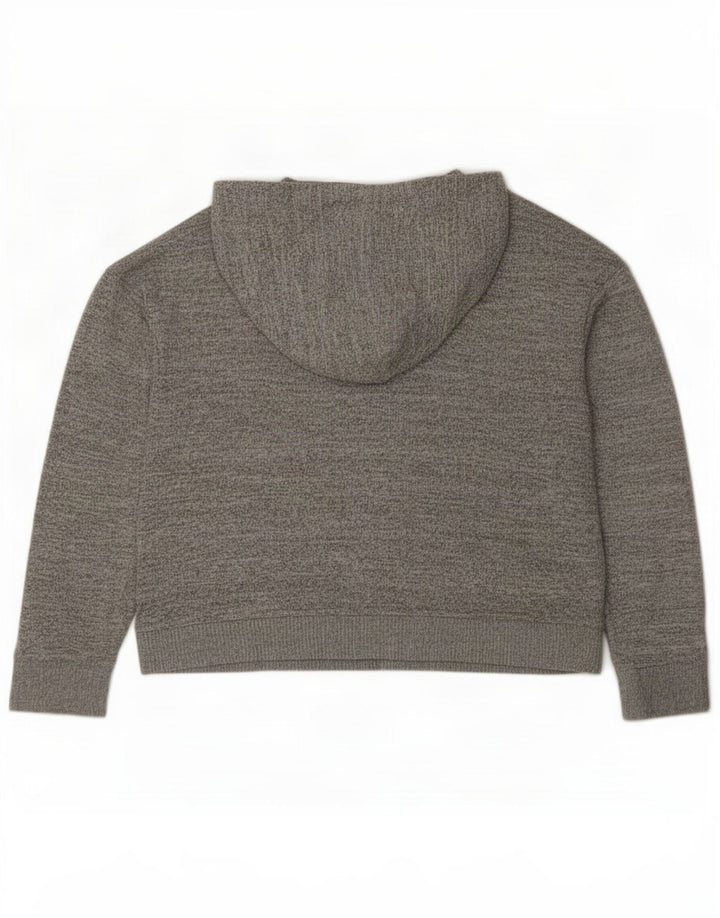 Damski sweter oversize Gap UK 14, średni szary, nakrapiany poliester