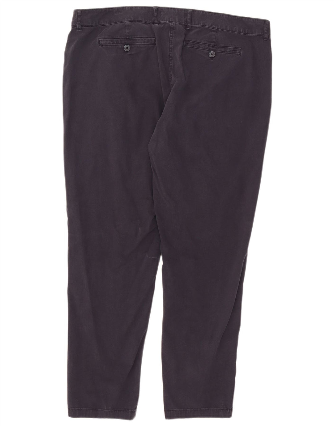 Spodnie damskie Marks & Spencer Straight Chino W38 L28 Granatowe