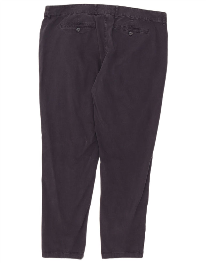 Spodnie damskie Marks & Spencer Straight Chino W38 L28 Granatowe