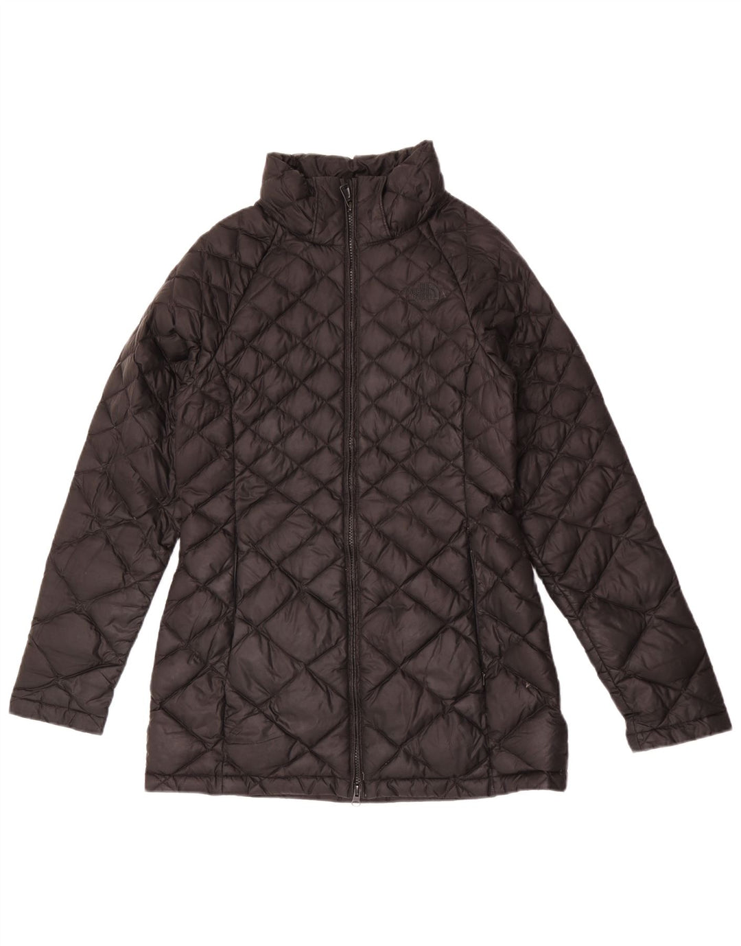 Damska pikowana kurtka The North Face UK 10, mała, czarna, nylonowa