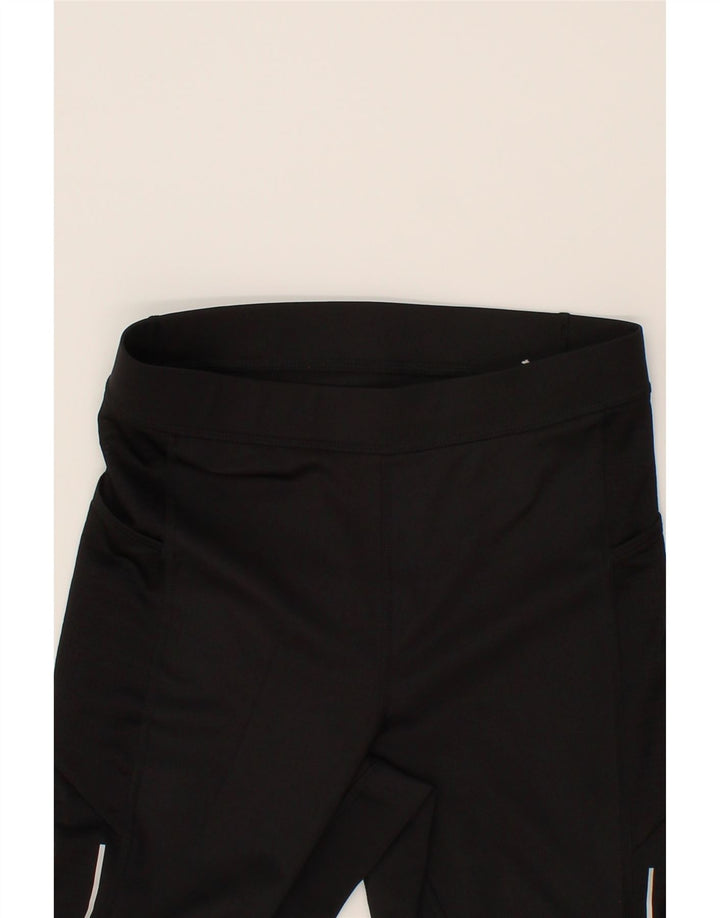 ADIDAS Womens Aeroready Leggings UK 8 Small  Black Polyester Vintage Adidas and Second-Hand Adidas from Messina Hembry 