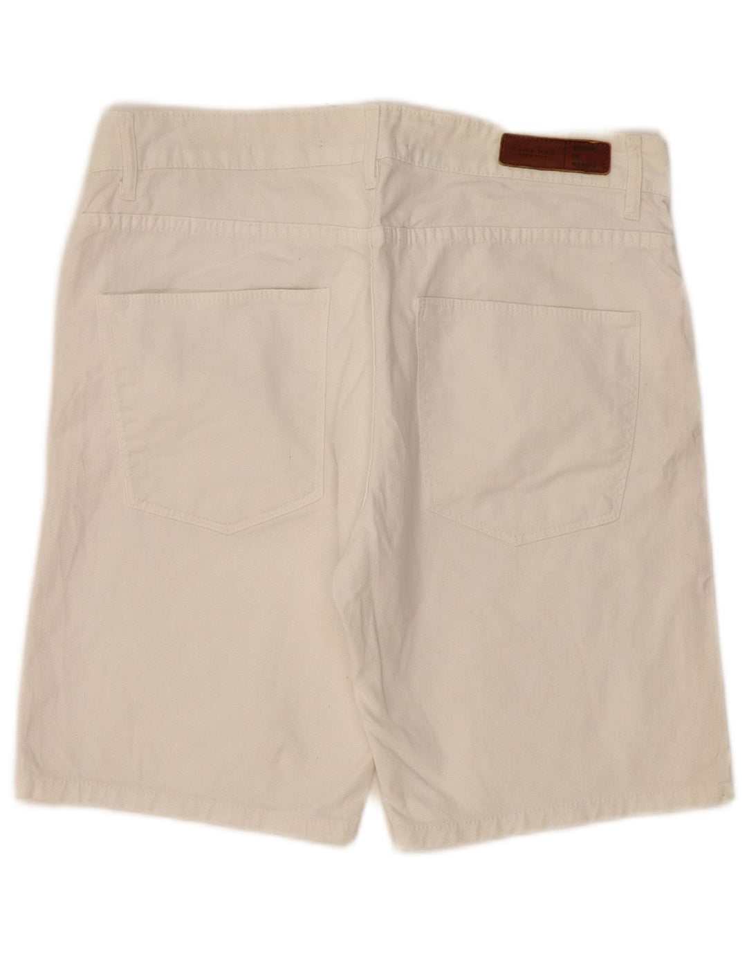 Męskie spodenki jeansowe Zara EU 44 Large W34 białe