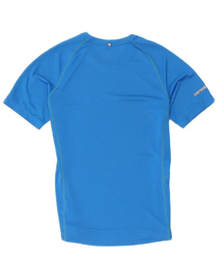 Męska koszulka Nike Dri Fit Top, średni niebieski poliester
