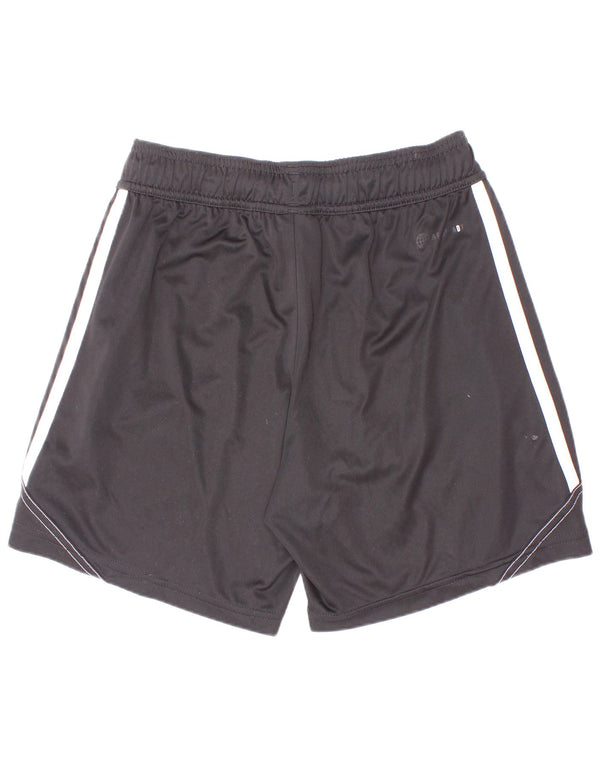Chłopięce spodenki sportowe Adidas Aeroready 9-10 lat, czarny poliester