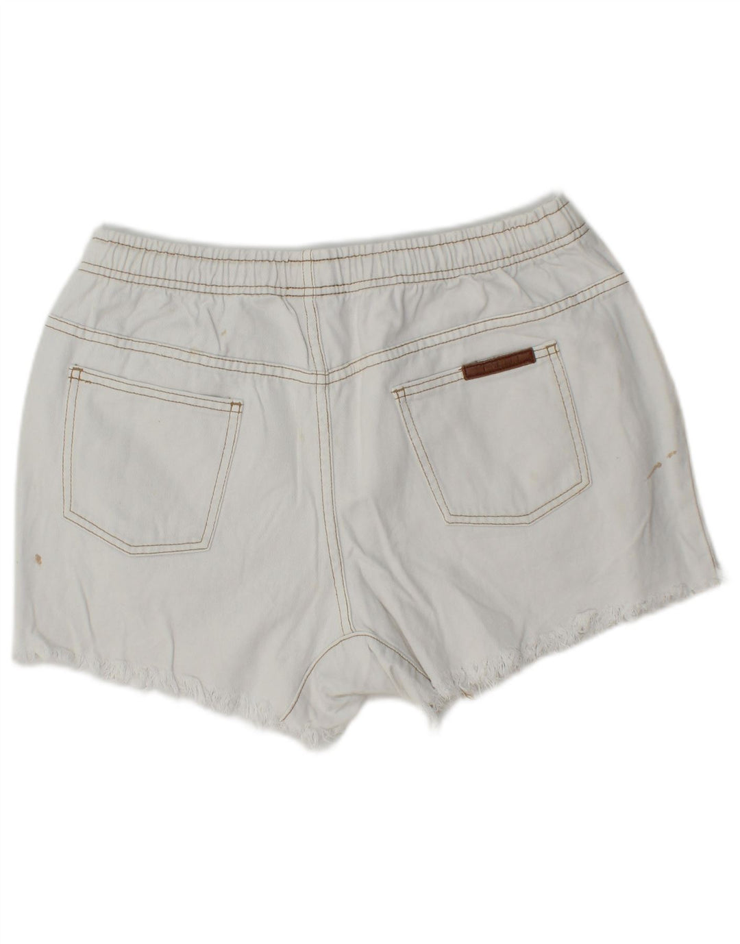 Damskie spodenki jeansowe Billabong w trudnej sytuacji W30 Średnia biała bawełna
