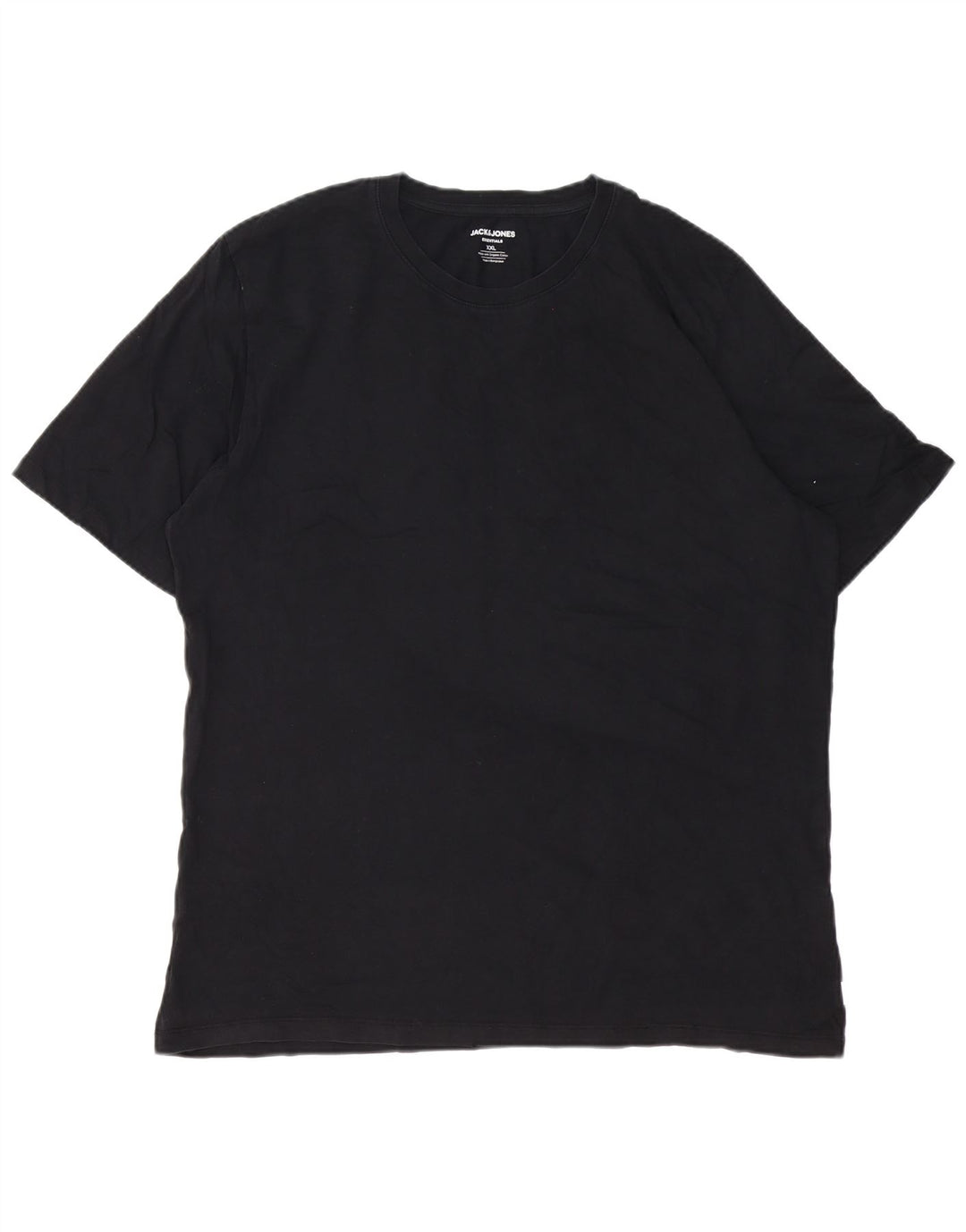 T-shirt męski Jack & Jones Top 2XL, czarny, bawełniany