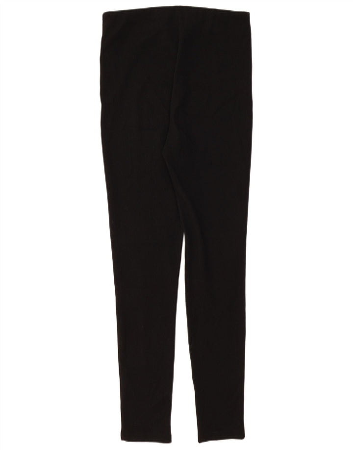 Spodnie damskie Zara Skinny Casual, średnie W28 L28, czarny poliester