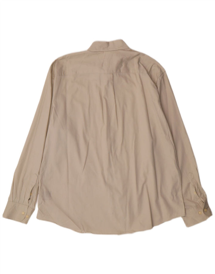 DOCKERS Mens Shirt XL Beige Cotton