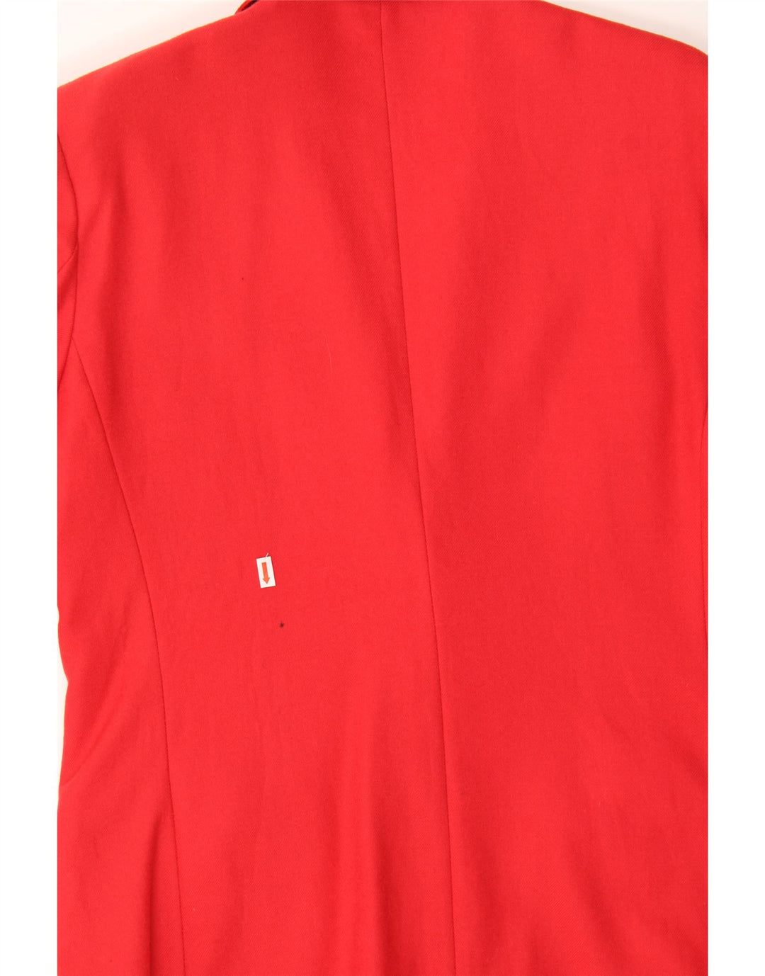 VINTAGE Womens 2 Button Blazer Jacket IT 48 XL Red Virgin Wool Vintage Vintage and Second-Hand Vintage from Messina Hembry 