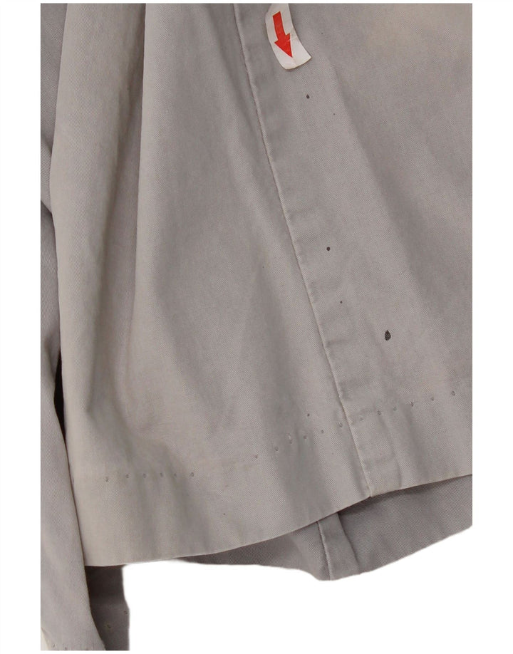 Męskie spodenki Chino French Connection W34, duże, szare, bawełniane