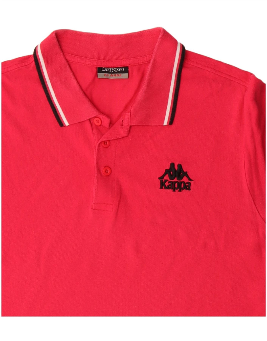 Męska koszulka polo Kappa XL, różowa, bawełniana