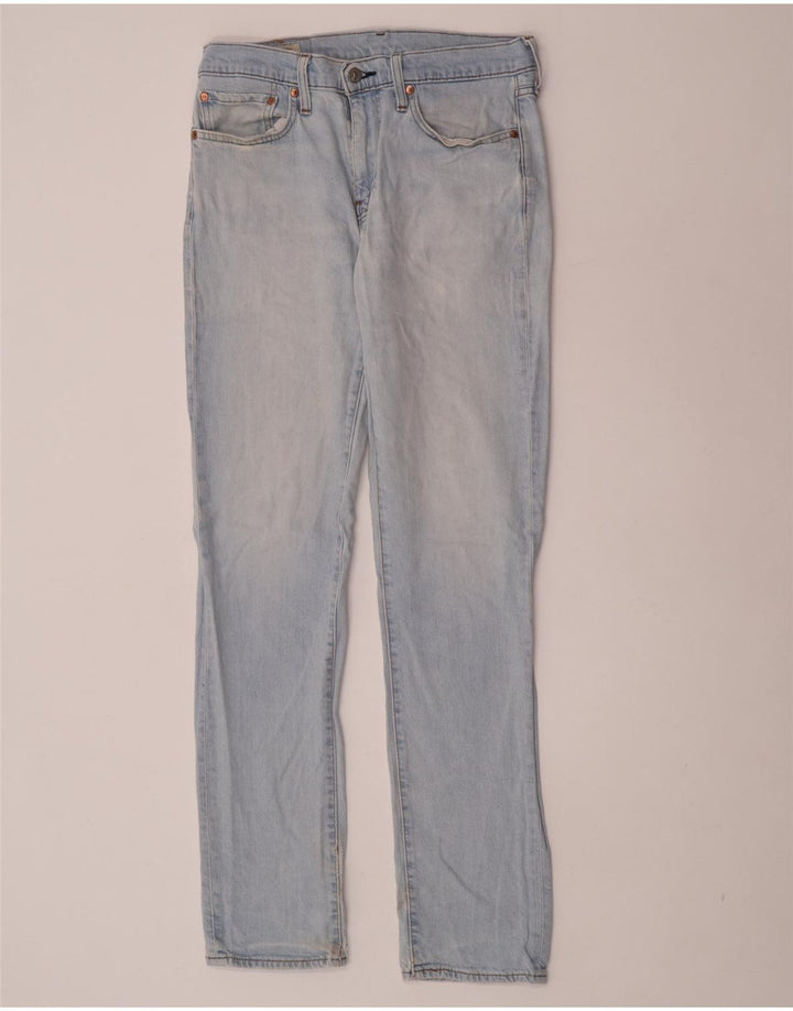 Męskie jeansy Levi's 511 Slim W31 L34 Niebieska bawełna