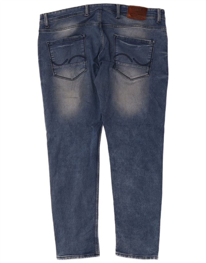 Męskie jeansy slim fit Jack & Jones W44 L31 Niebieskie