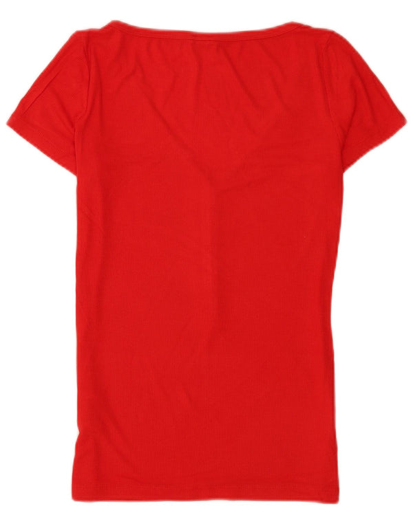Koszulka damska Guess Top UK 8 Small Red Rayon