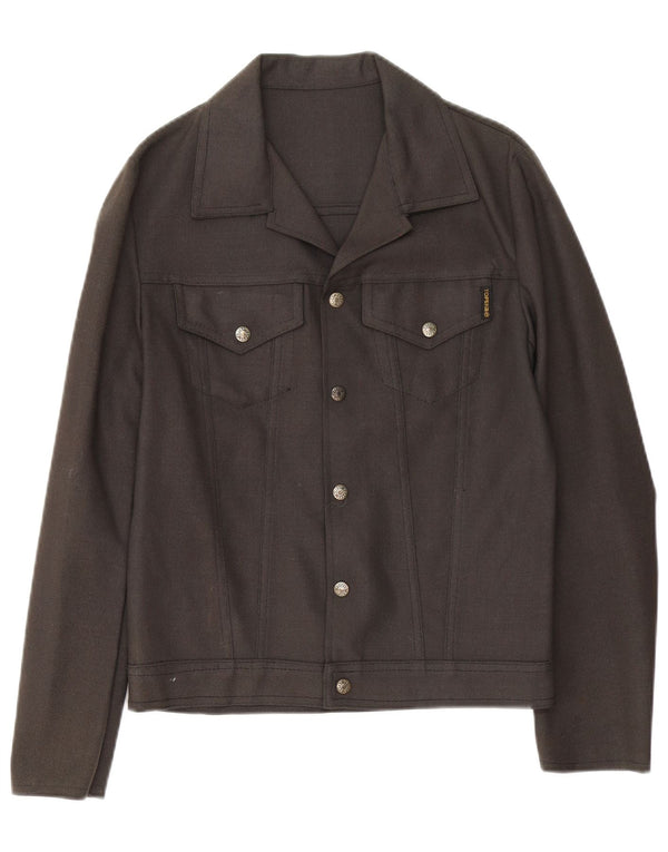 Męska kurtka bomberka Vintage UK 34 XS, szara