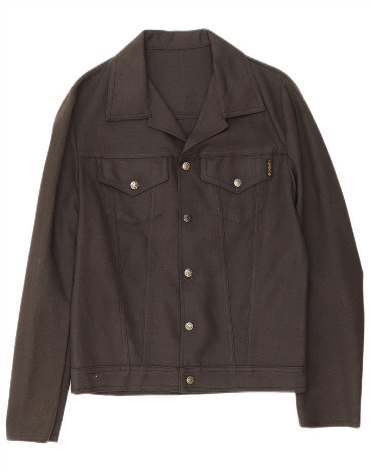 Męska kurtka bomberka Vintage UK 34 XS, szara
