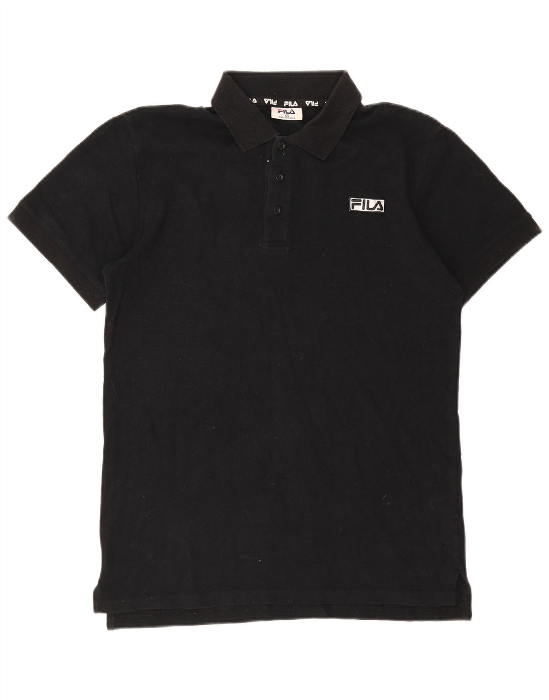 Męska koszulka polo Fila XS, czarna, bawełniana