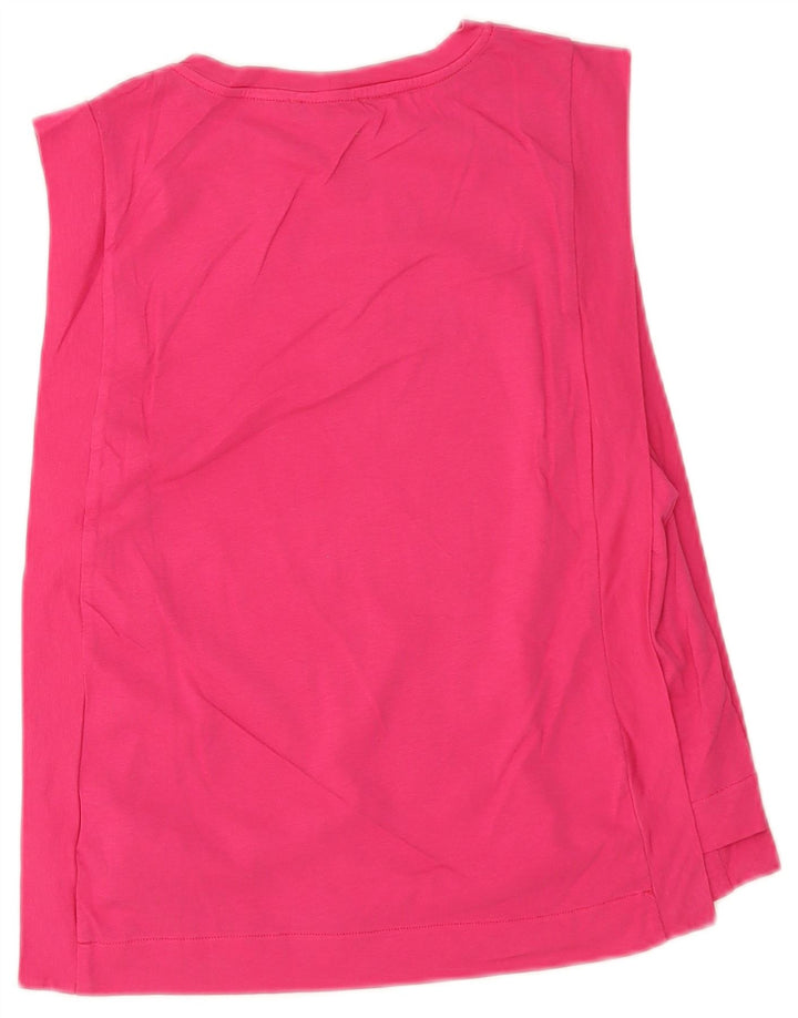Top damski Benetton UK 12 w kolorze średniego różu