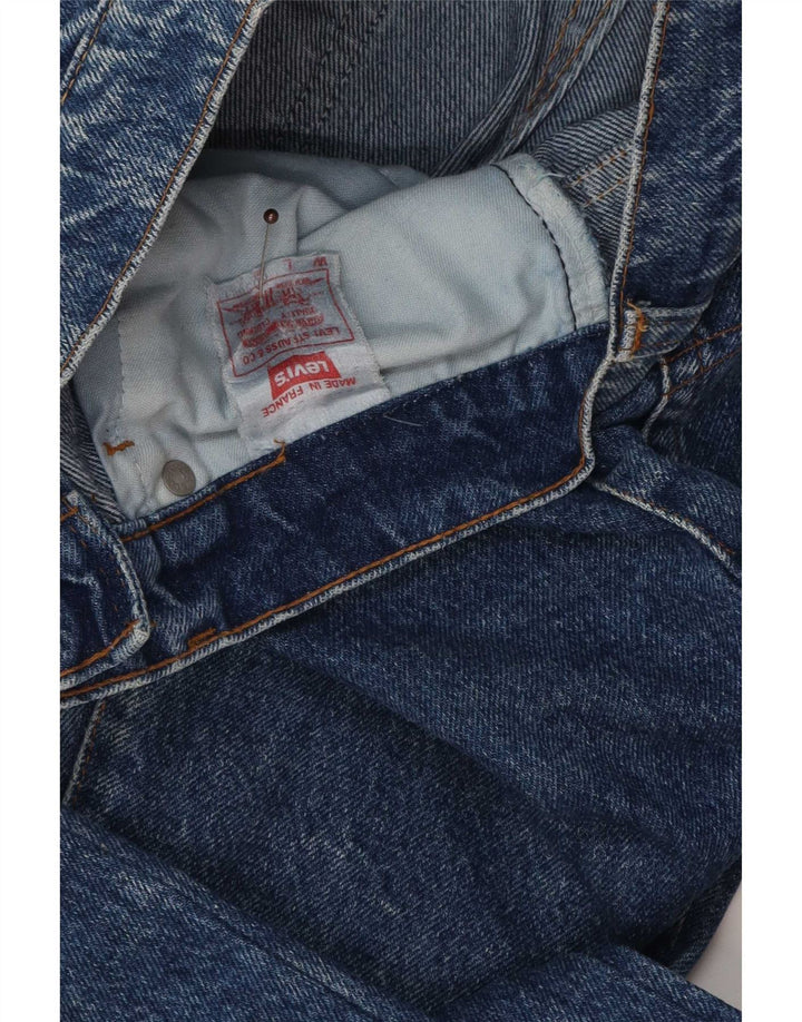 Damskie proste dżinsy Levi's W26 L27 Niebieskie bawełniane