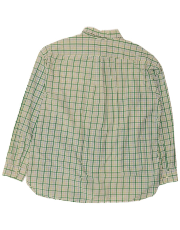 Koszula męska Tommy Hilfiger 2XL, bawełniana w zieloną kratkę