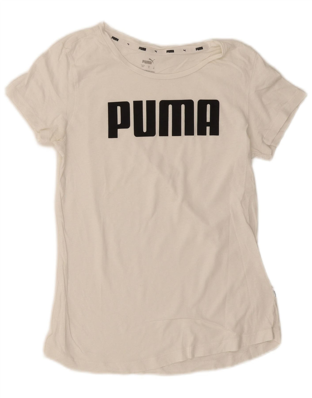 Damska koszulka z grafiką Puma Top UK 10, mała, biała