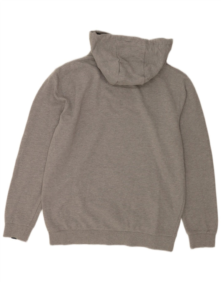 Męski sweter z kapturem Ellesse, duży, szary, bawełniany