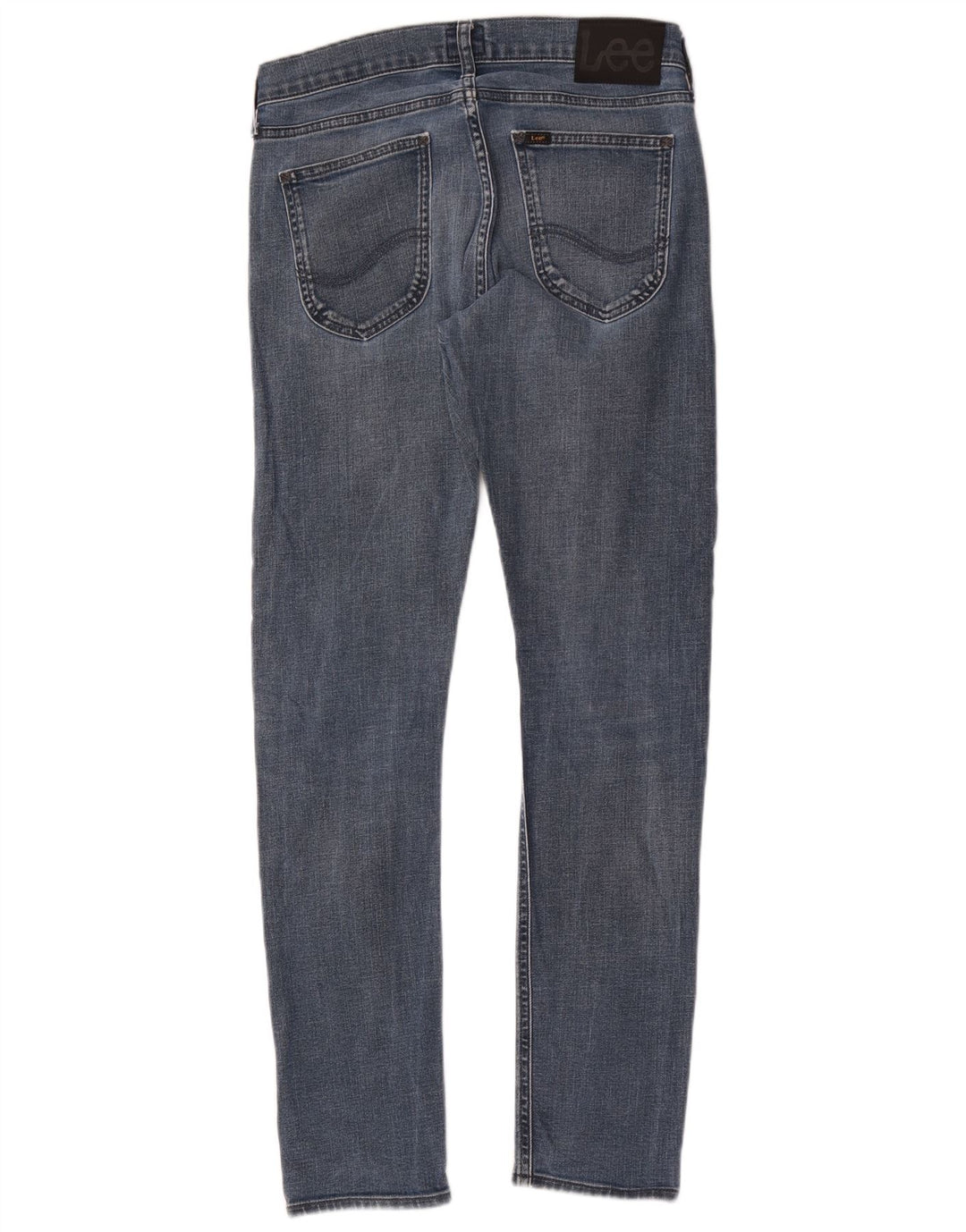 Lee Męskie Luke Slim Jeans W30 L32 Niebieskie bawełniane