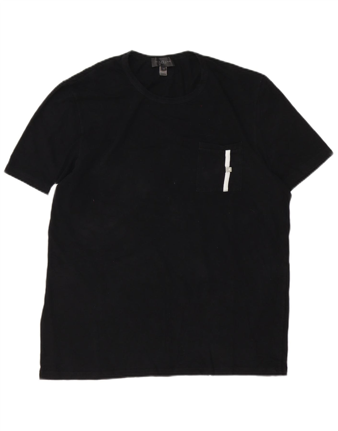 T-shirt męski Richmond Top IT 52, duży, czarny, bawełniany