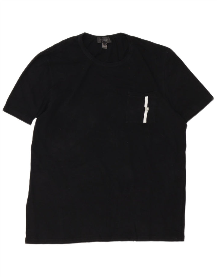 T-shirt męski Richmond Top IT 52, duży, czarny, bawełniany