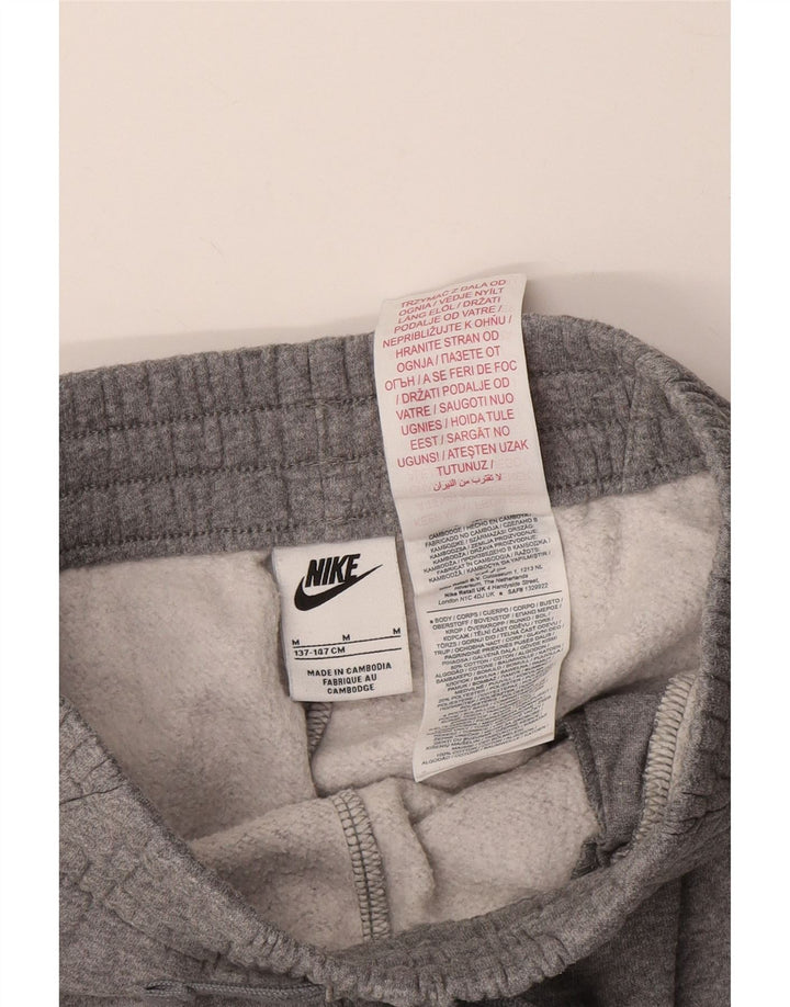 Chłopięce spodnie dresowe NIKE Joggery 10-11 lat, średnio szara bawełna