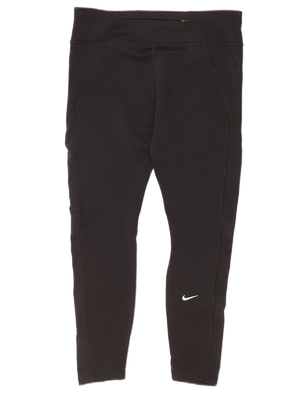 Damskie legginsy Nike Dri Fit, duże, czarne, poliestrowe