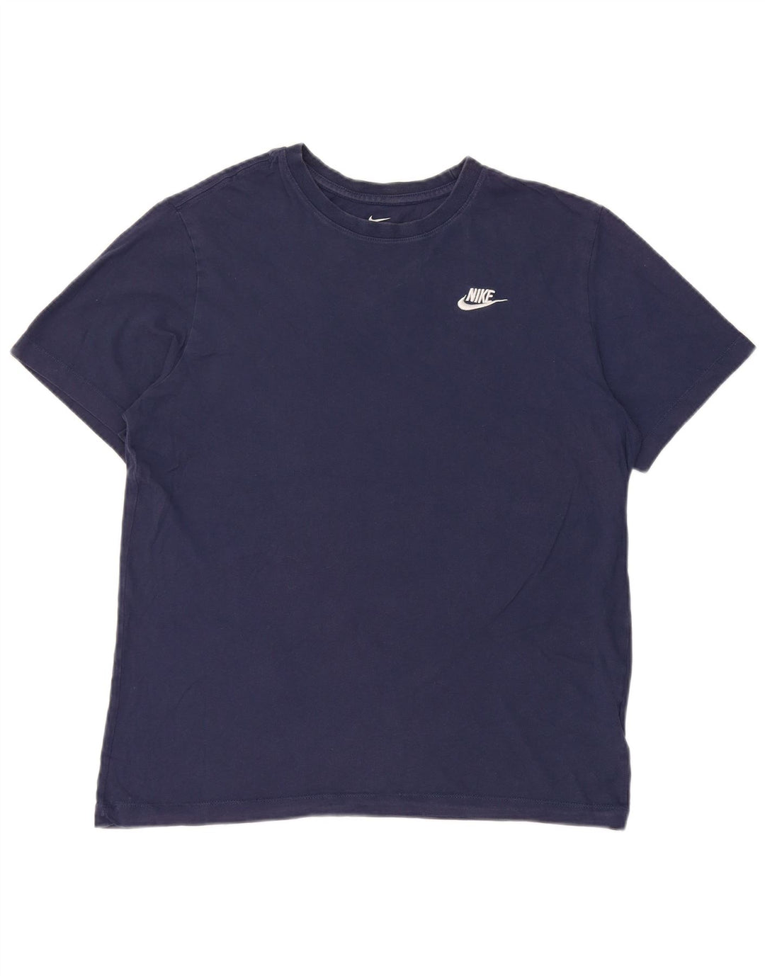 T-shirt męski Nike, średni, granatowy, bawełniany