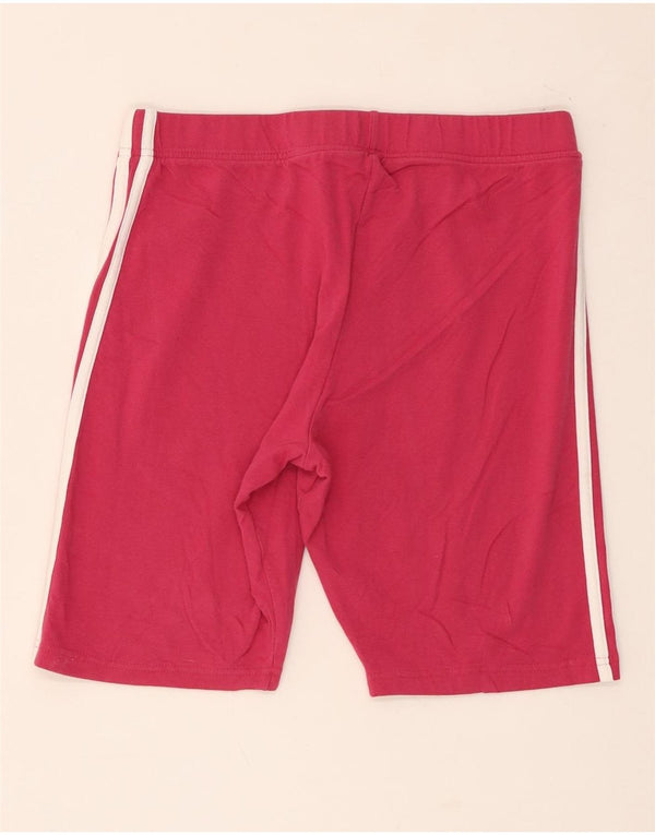 Damskie spodenki sportowe Adidas UK 16/18, duże, różowe, bawełniane