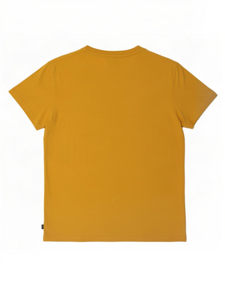 Męski T-shirt Superdry, duży, żółty, bawełniany