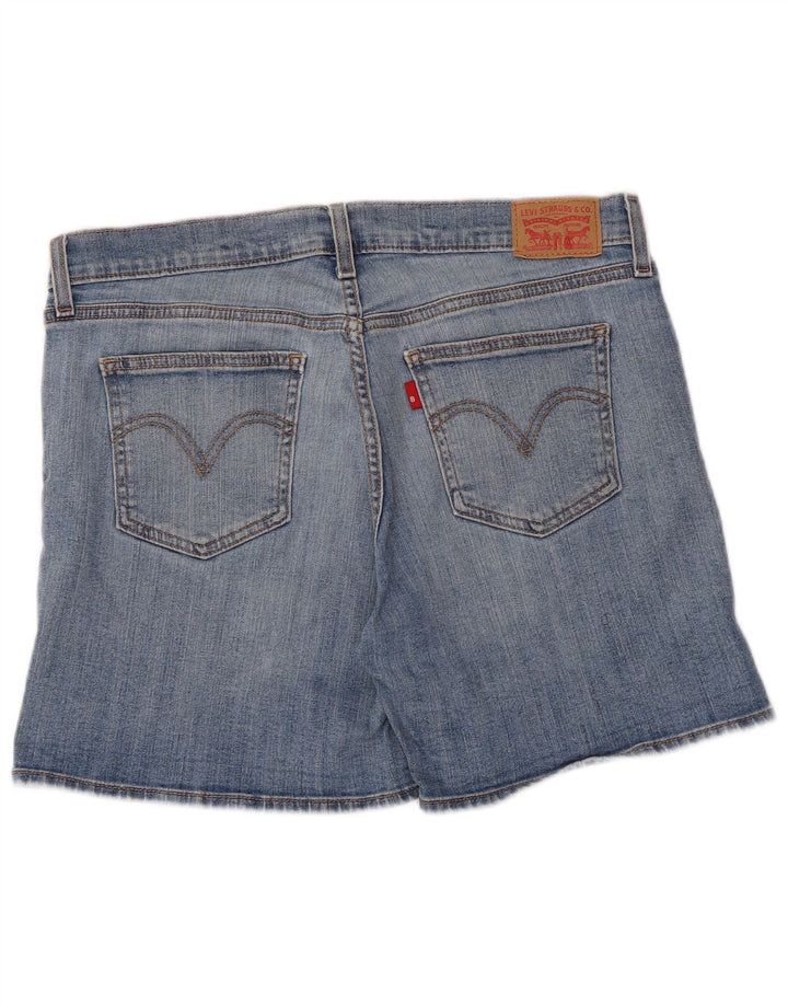 Damskie spodenki jeansowe LEVI'S W31 Średnioniebieskie, bawełniane