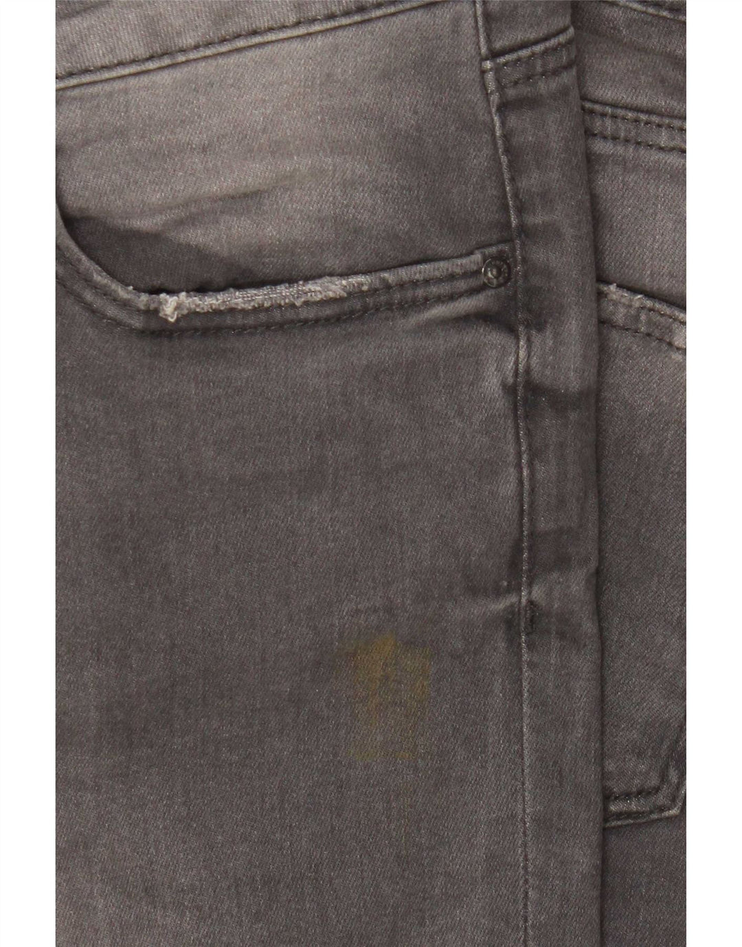Krótkie jeansy damskie Zara EU 40 Medium W30 L25 Szara bawełna