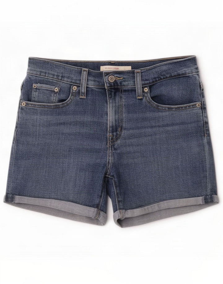 Damskie spodenki dżinsowe Levi's Medium W28 Blue Cotton