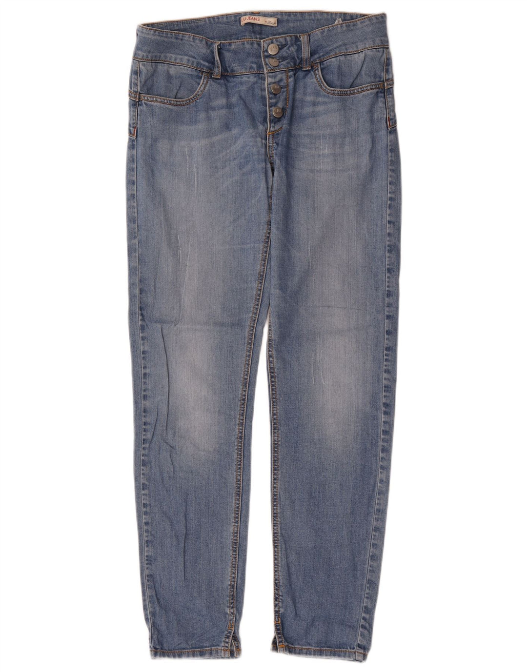 Damskie jeansy Liu Jo W30 L30 Niebieskie bawełniane