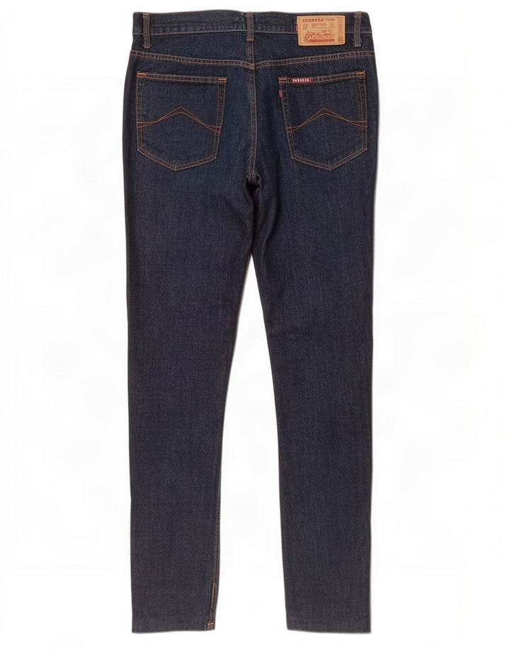 Damskie jeansy Carrera 700 Slim W36 L32 Granatowa bawełna