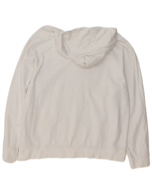 Damski sweter z kapturem Topshop UK 14, średni, biały, bawełniany