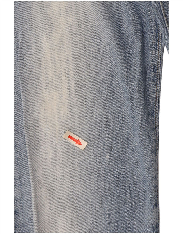 Damskie jeansy Bootcut Armani W29 L32 Niebieskie bawełniane