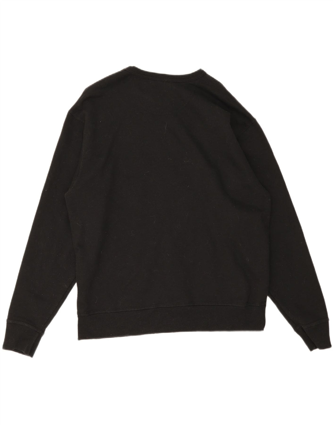 Męski sweter z grafiką Champion, duży, czarny, bawełniany