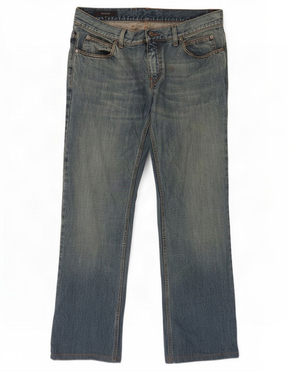 Gucci Mens Straight Jeans IT 52 XL W36 L31 Blue Cotton