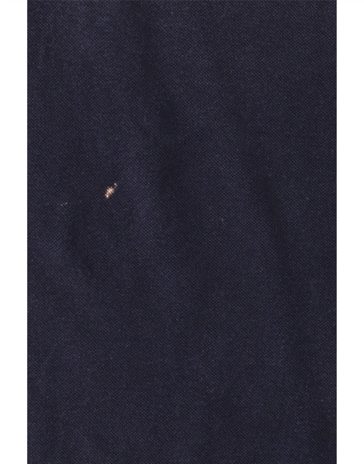 REEBOK Mens Polo Shirt Medium Navy Blue Cotton Vintage Reebok and Second-Hand Reebok from Messina Hembry 