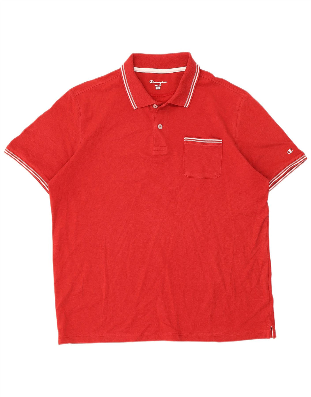 Męska koszulka polo Champion Easy Fit XL w czerwone paski
