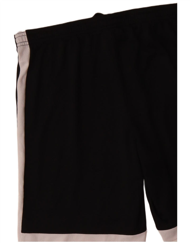Damskie spodenki sportowe Nike Dri Fit UK 14, poliester w kolorze średniej czerni